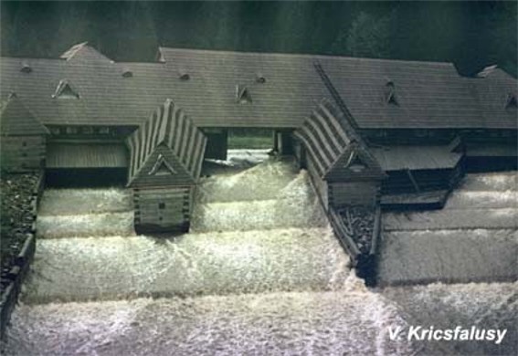 Image - Gorgany Mountains: museum of logging and water transportation on the Chorna River. 